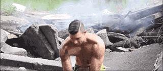 热、热、热澳洲消防员的舔屏肌肉大片这身材性感到没朋友