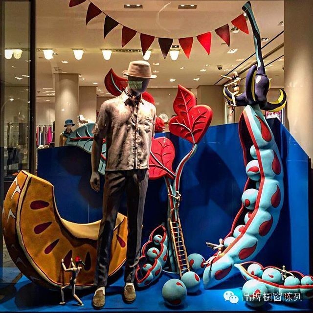 爱马仕橱窗||简单是艺术的底色！