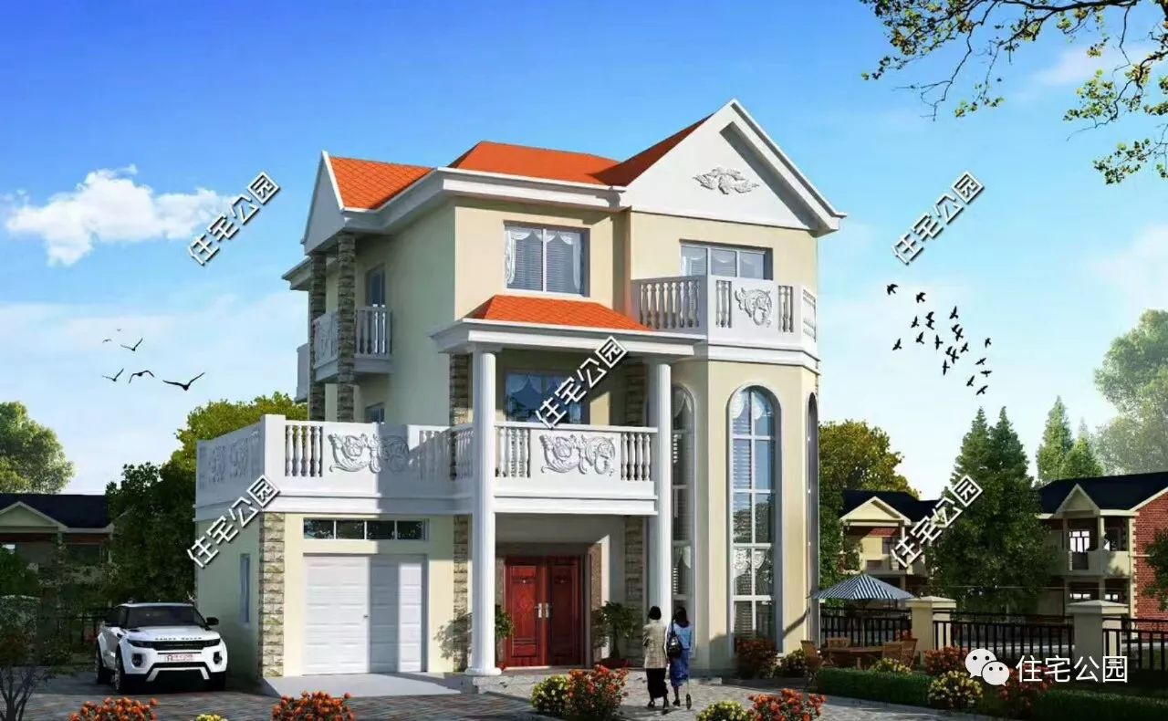 农村最新最美建房图,最经典的农村建房户型图