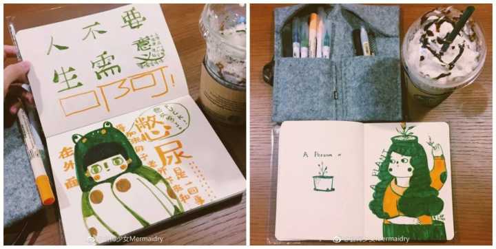 q版婚礼logo头像设计,插画头像手绘婚礼