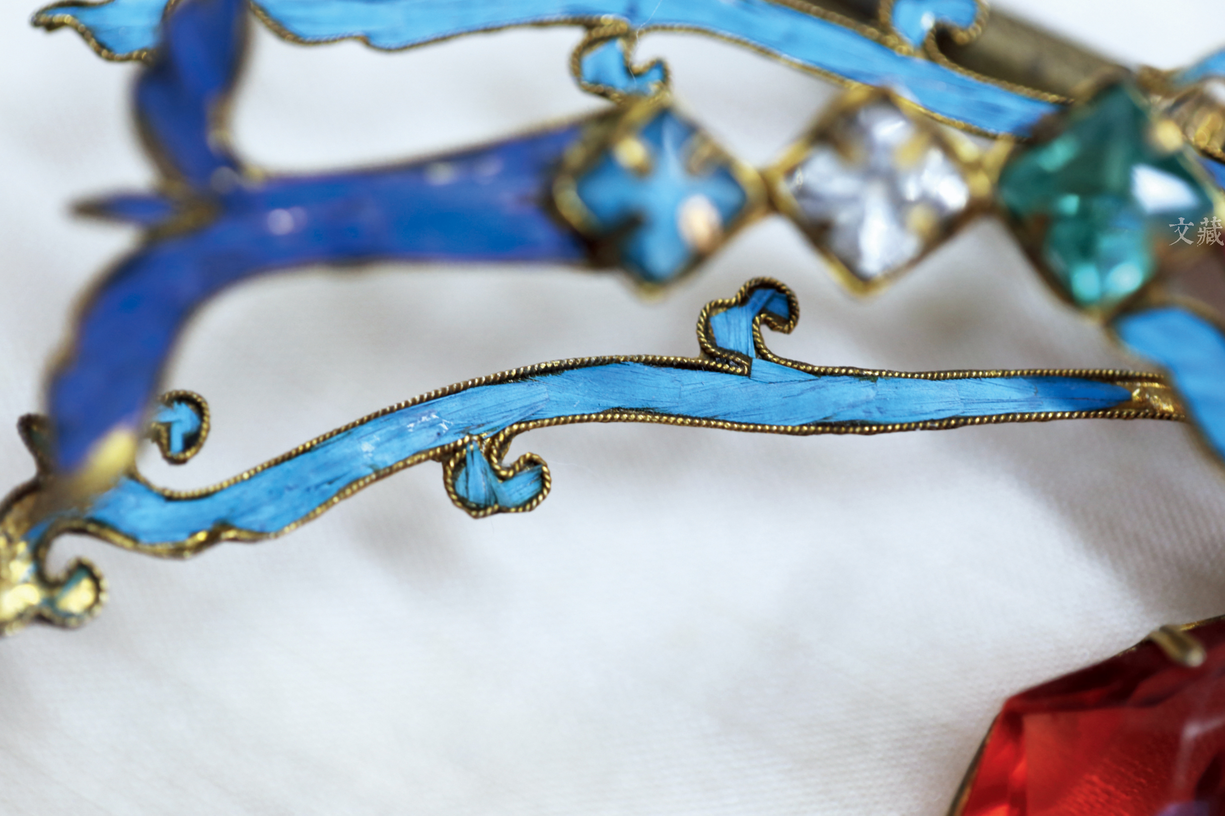 清代宫廷点翠首饰,清代宫廷点翠