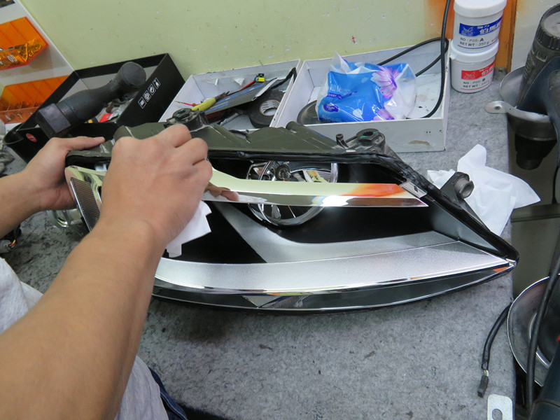 深圳改装欧司朗大灯,深圳速腾大灯改装