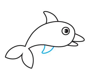 儿童简笔画鲸鱼简单又漂亮,鲸鱼简笔画儿童简单又好看