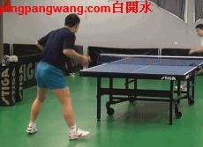 直板反手侧切可以接下旋,反手拧拉的球怎么用直板侧切防住
