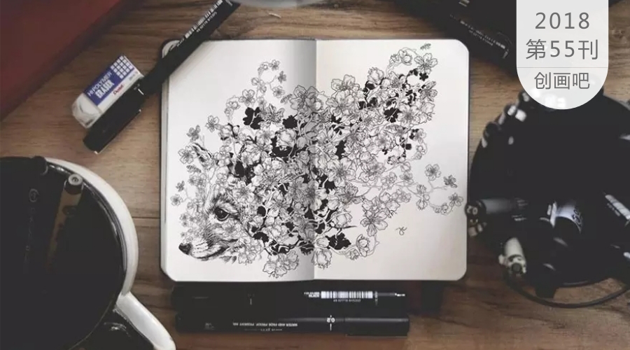 一支樱花针管笔就可以画出一幅惊世作品，厉害了我的哥