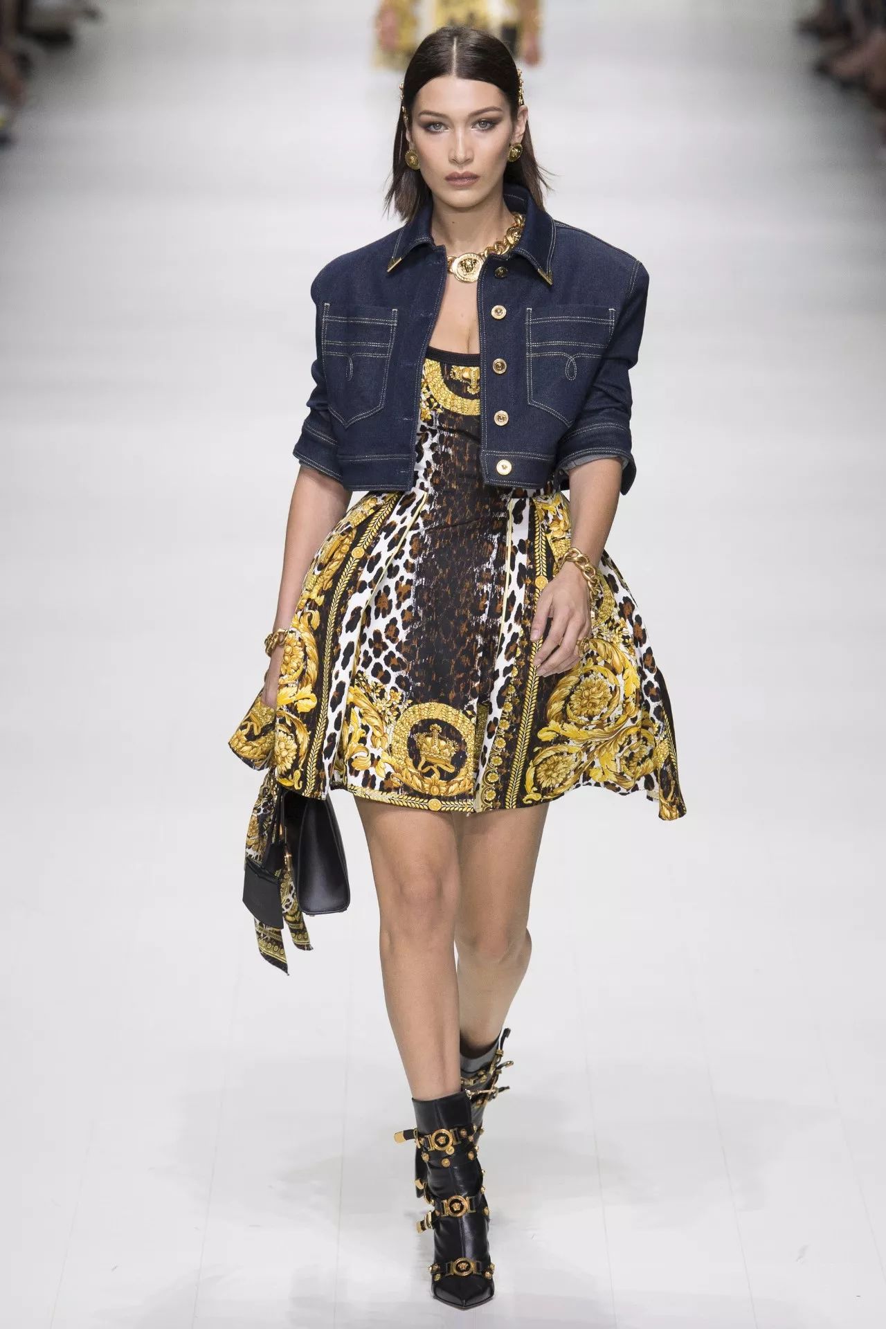 加绒加厚豹纹外套女冬,保暖外套女加厚加绒豹纹