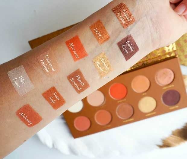 橘色眼影怎么选择色号,适合秋冬的淡橘色眼影