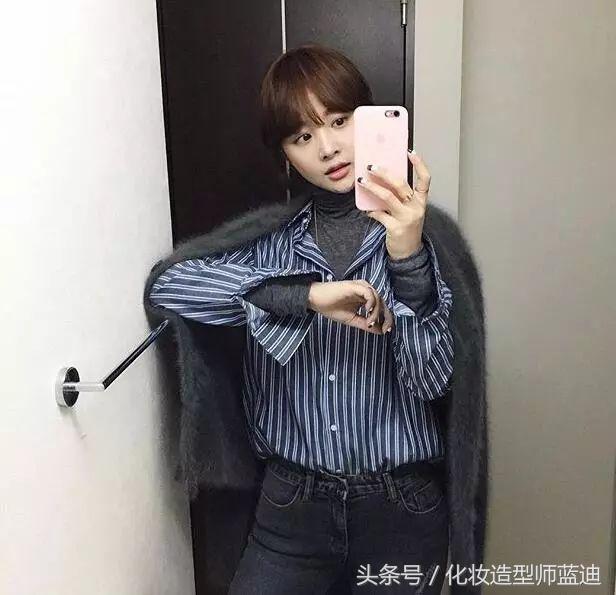 男士圆领毛衣衬衫正确穿法,毛衣衬衫叠穿搭配什么裤子