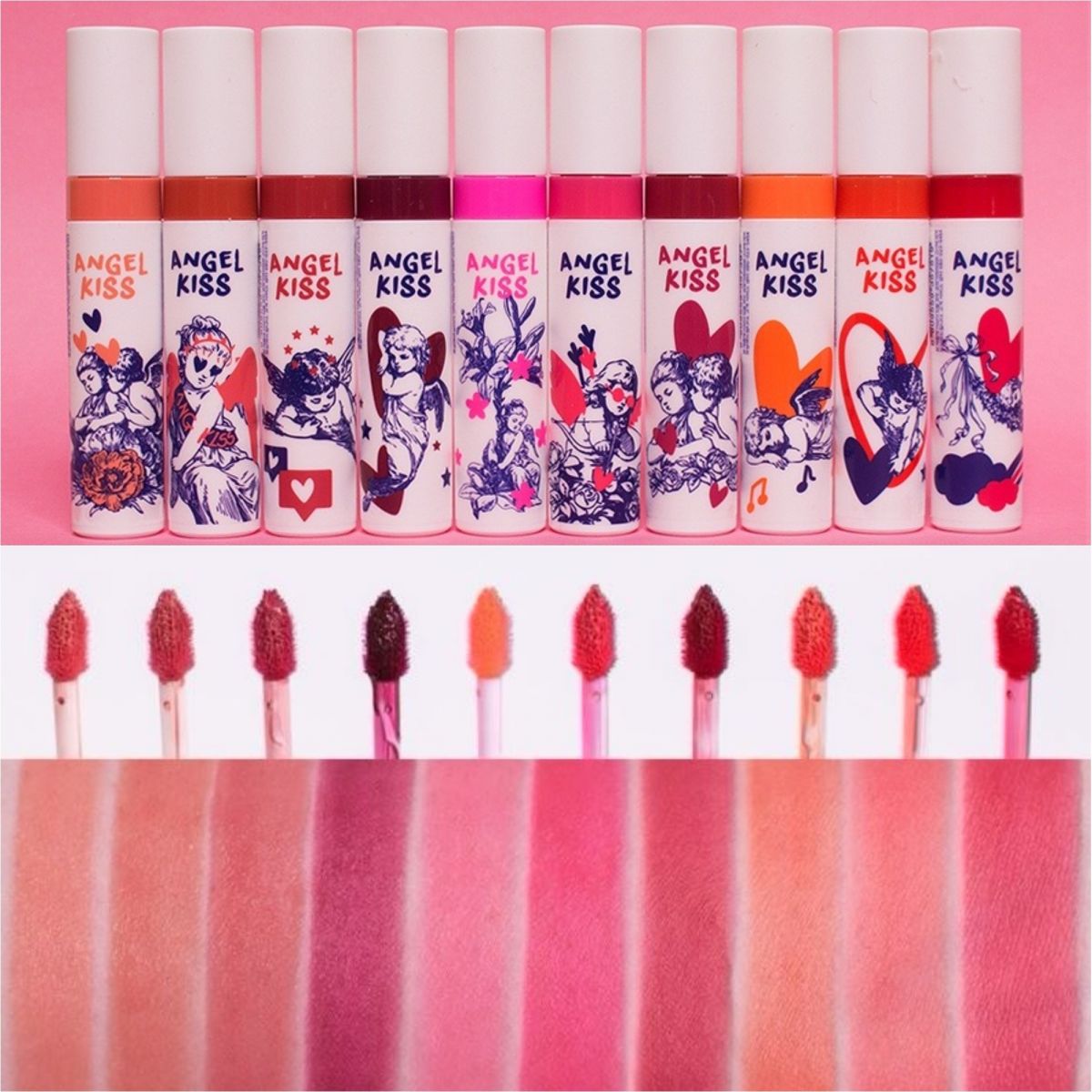 任选两支超便宜的口红,60元两支的空气唇釉