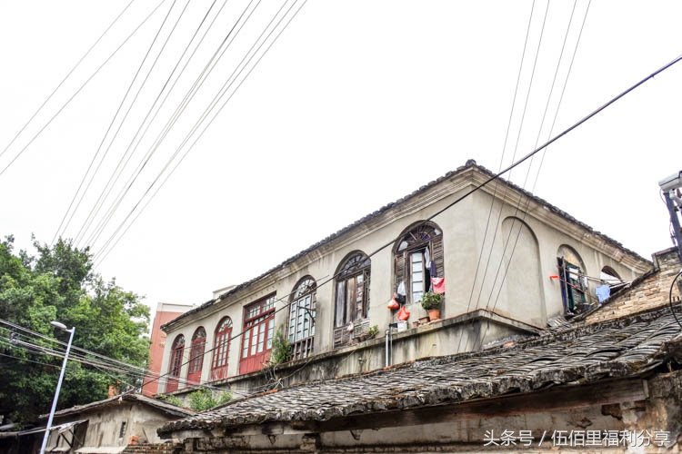 福州仓山老洋房景点,福州仓山城门老洋房