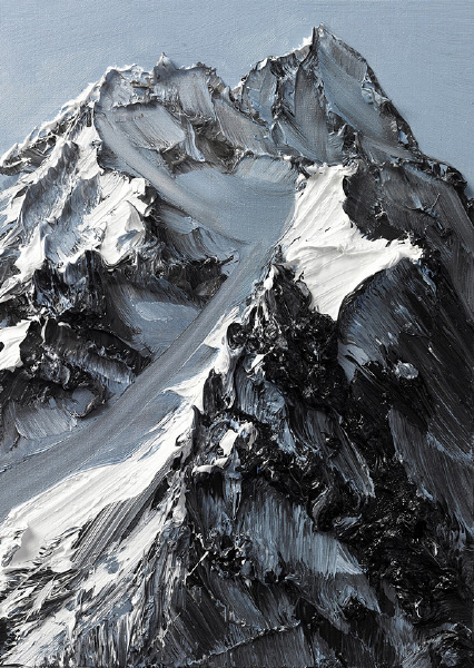 外国油画风景画作品欣赏,诗情画意的山水油画方形