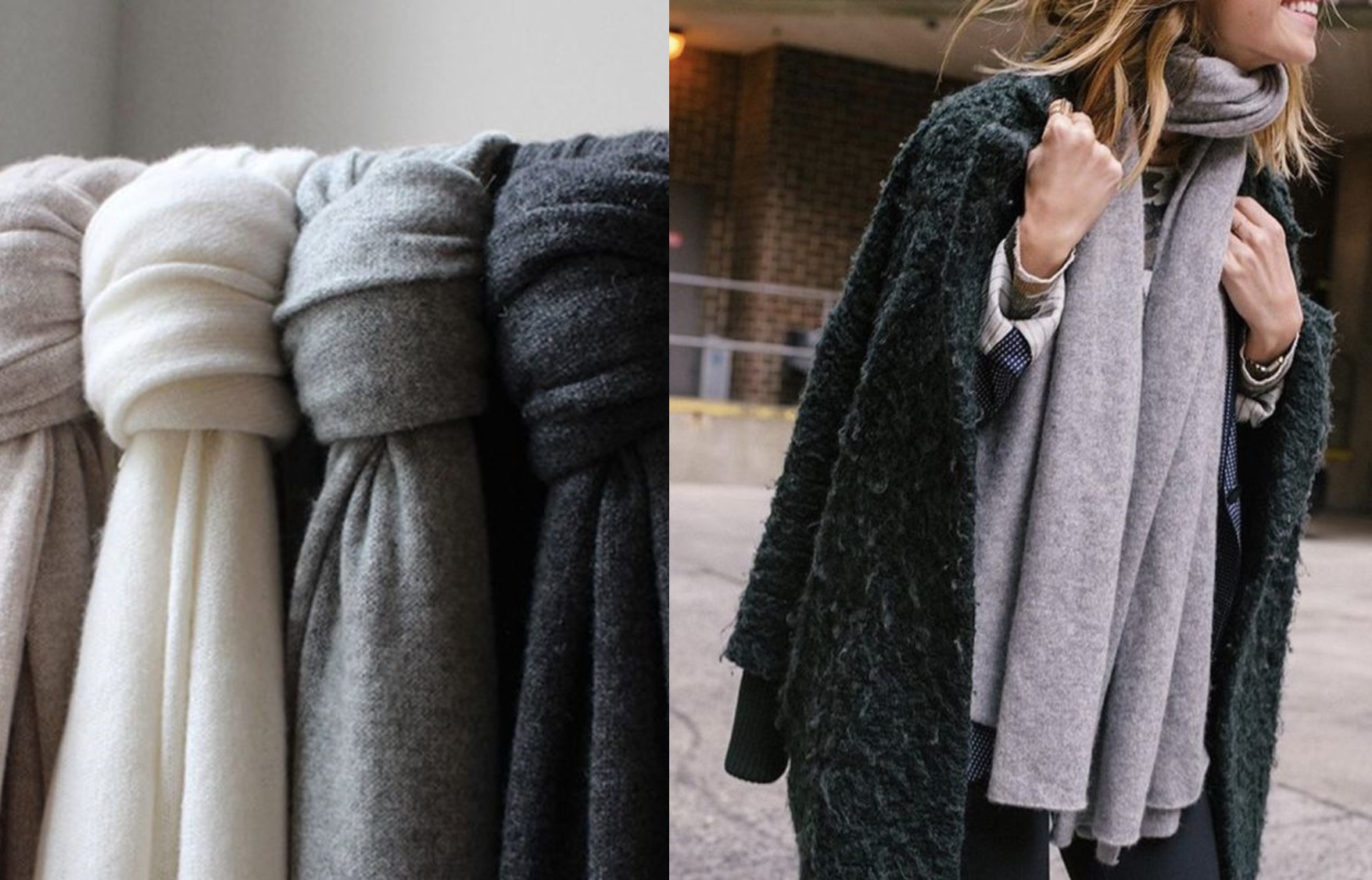 觉得高领毛衣勒脖子,高领毛衣围巾不舒服