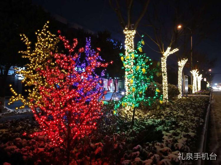 礼泉九嵕山美景,夜幕下的礼泉