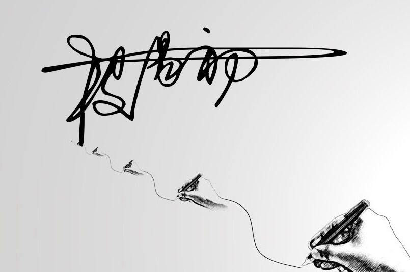 艺术签名不会写怎么办,艺术签名不认识字