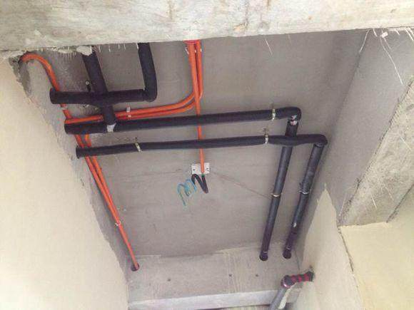 楼房室内改水电走顶,自己动手装修水电走顶