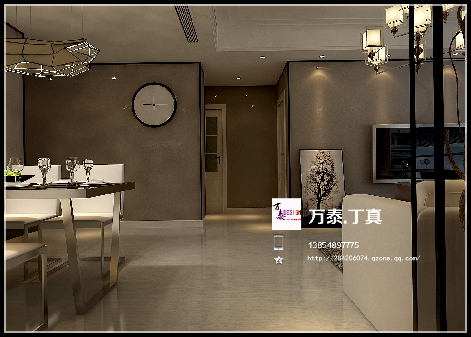 *安泰**宝盛广场126平—潮流与时尚并存打造后现代的小资情调