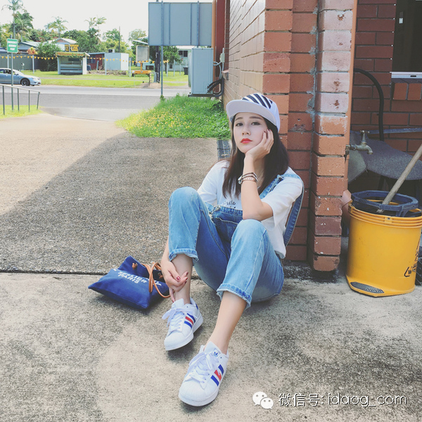 背呀么背带裤~~买了么?