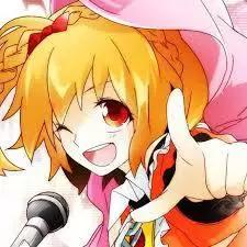 色彩缤纷的女生动漫照片,双色头发的动漫少女