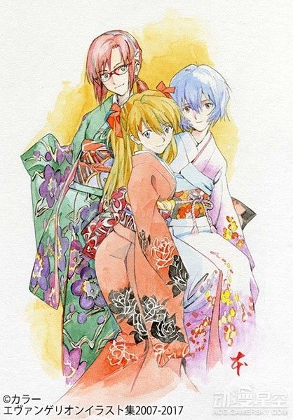 eva所有插图,eva原画集特典是不是礼盒