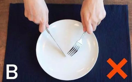 吃西餐刀叉怎么用显优雅的视频,西餐刀叉的正确使用拿法漫画