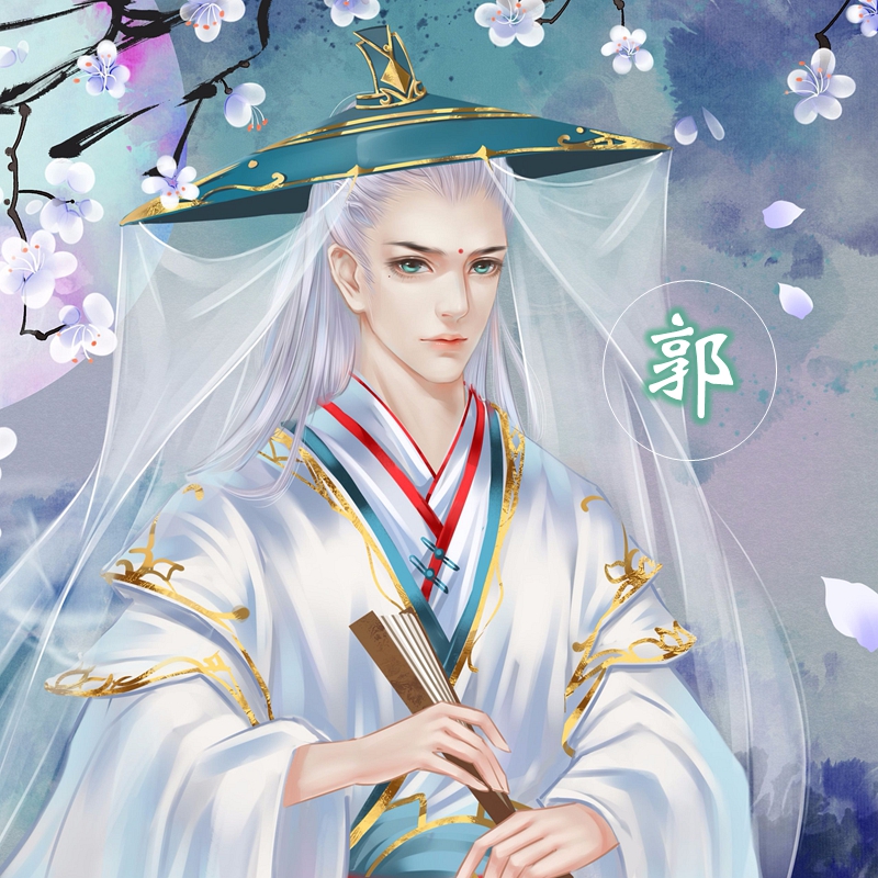 一组很有意境的古风情侣头像,始于初见止于终老古风情侣头像