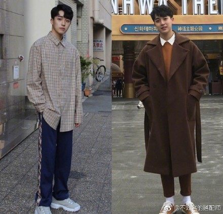 建议找个会穿搭的男朋友,男朋友穿搭你选哪个