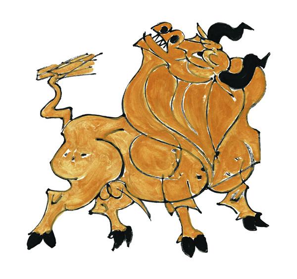 黄永玉作品欣赏十二生肖,黄永玉十二生肖版画集