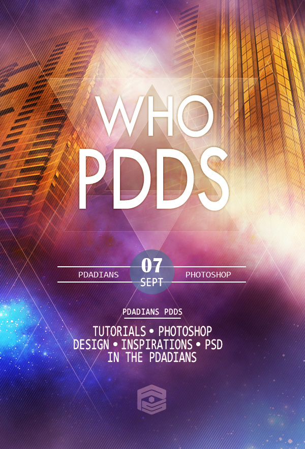 ps星空渐变炫酷海报,ps夜景海报制作教程