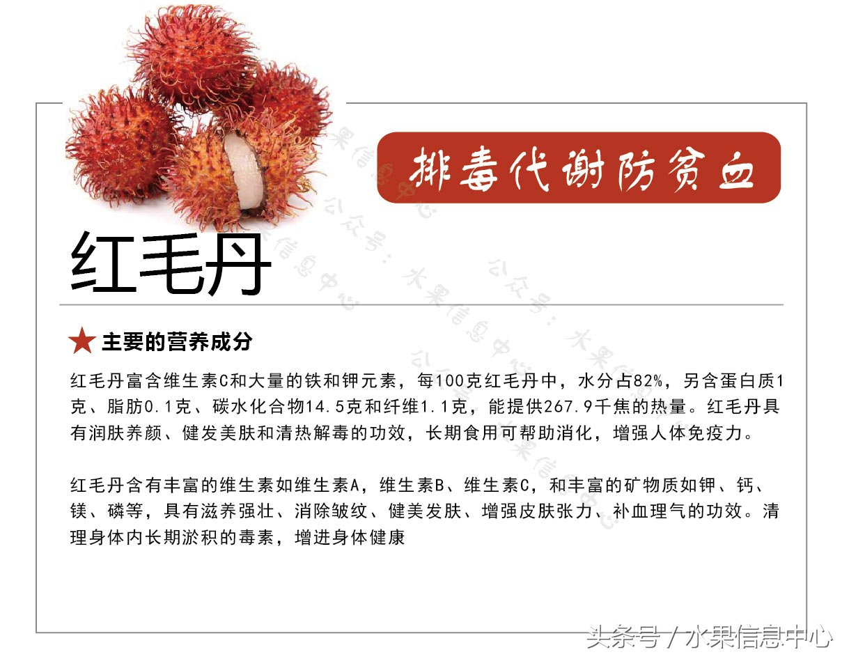 水果的营养知识大全,47种水果