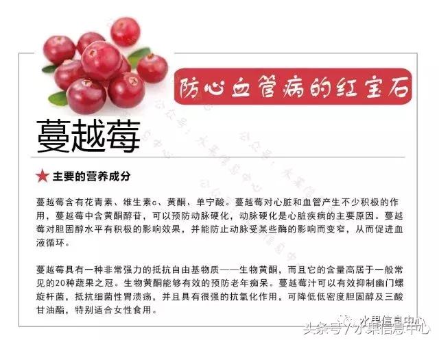水果的营养知识大全,47种水果