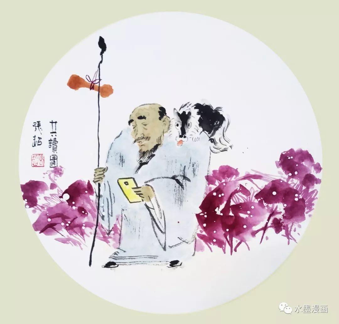 狗年主题绘画作品欣赏,狗年绘画图片