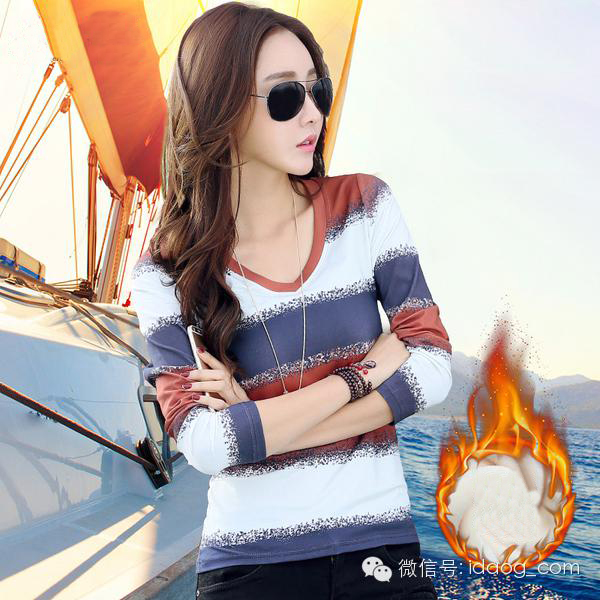 女孩衣橱里必不可少的一款舒适打底衫