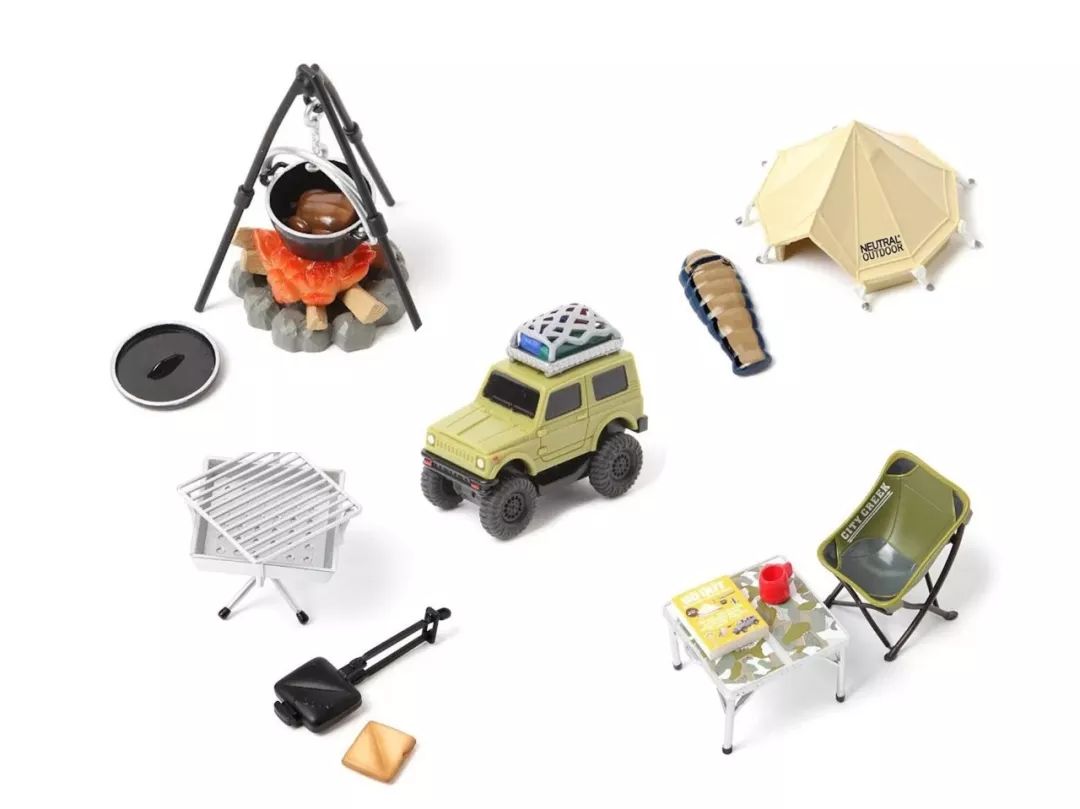 岛国圈钱新招！奇葩户外扭蛋，能扭出整套露营装备