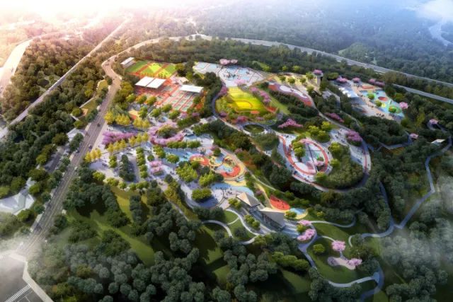 达州城市运动公园,达州西部运动公园