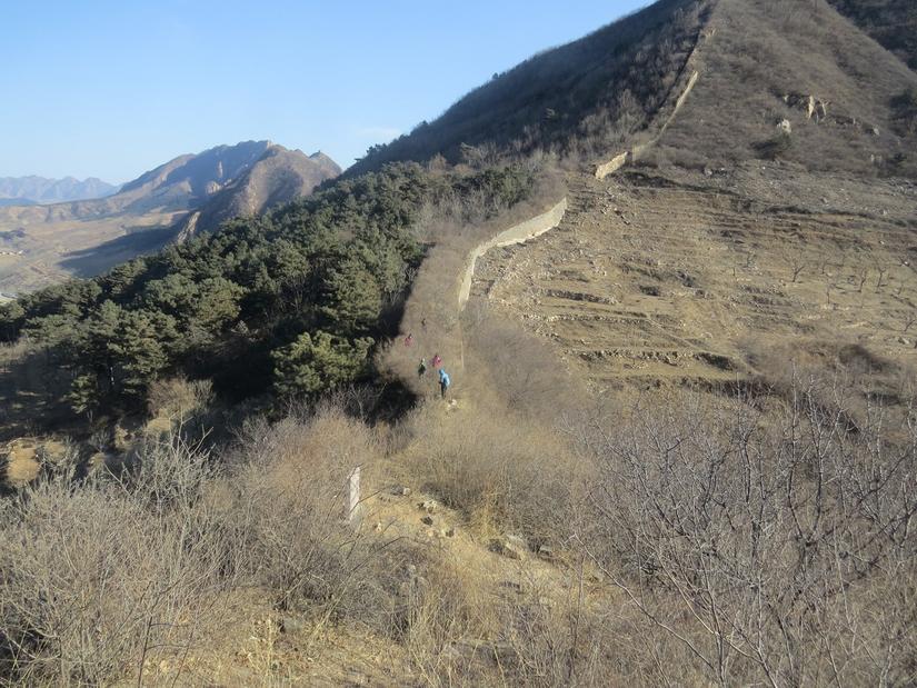 铁门关大刀园,锥子山长城穿越