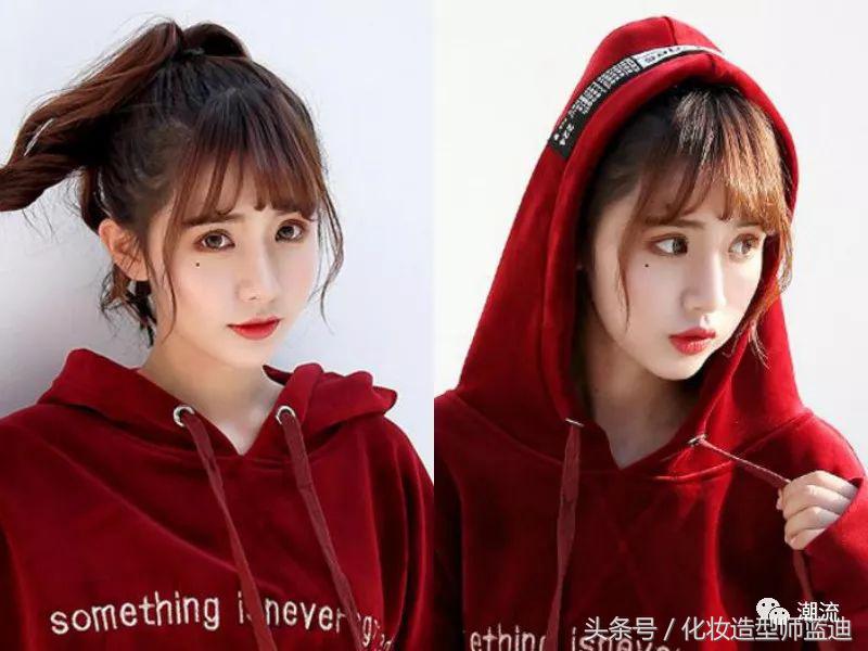 不适合平刘海的脸型适合什么发型,适合鹅蛋脸的超美刘海发型