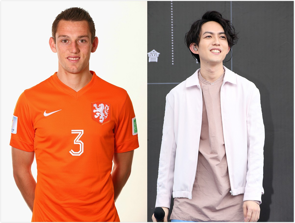 细数10大撞脸娱乐圈的球星：非洲容祖儿、比利时杨坤在列！