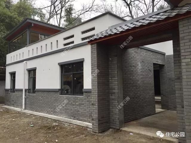 农村房子翻新改造徽派四合院,破旧老四合院改造出来让人惊艳