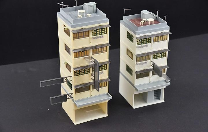 把香港带回家!TINY微影Bd7「香港传统公寓街景」模型开箱制作!