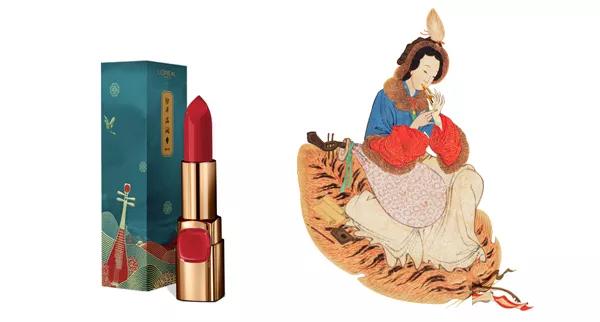 千秋艳绝五大美人你知道吗？过中国年，口红就涂中国红！