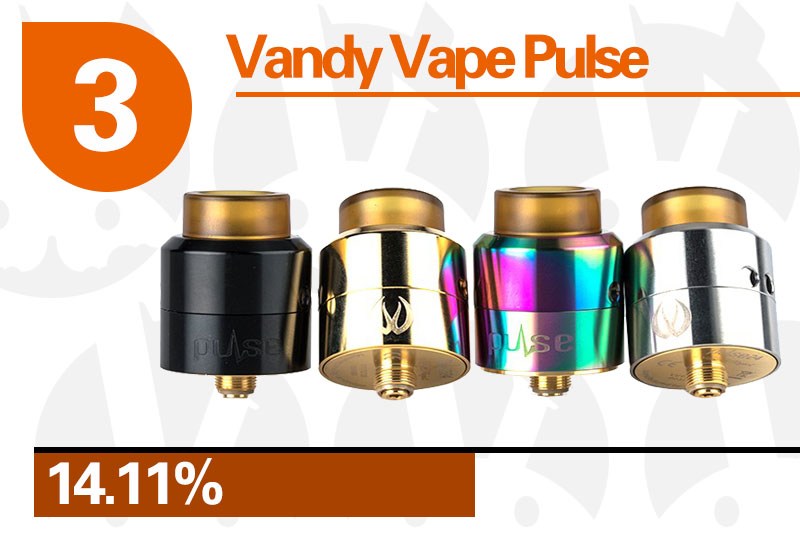 英国2017*子烟电**大奖的重头戏来了,RDA雾化器TOP10榜单出炉