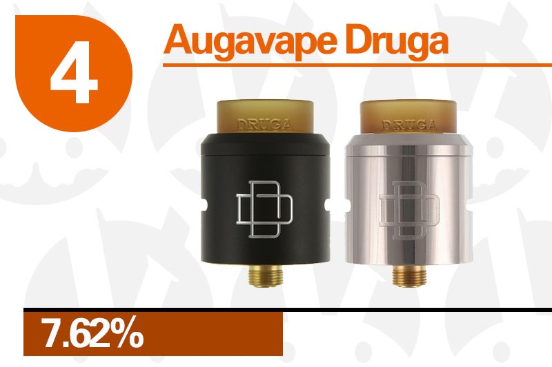 英国2017*子烟电**大奖的重头戏来了,RDA雾化器TOP10榜单出炉