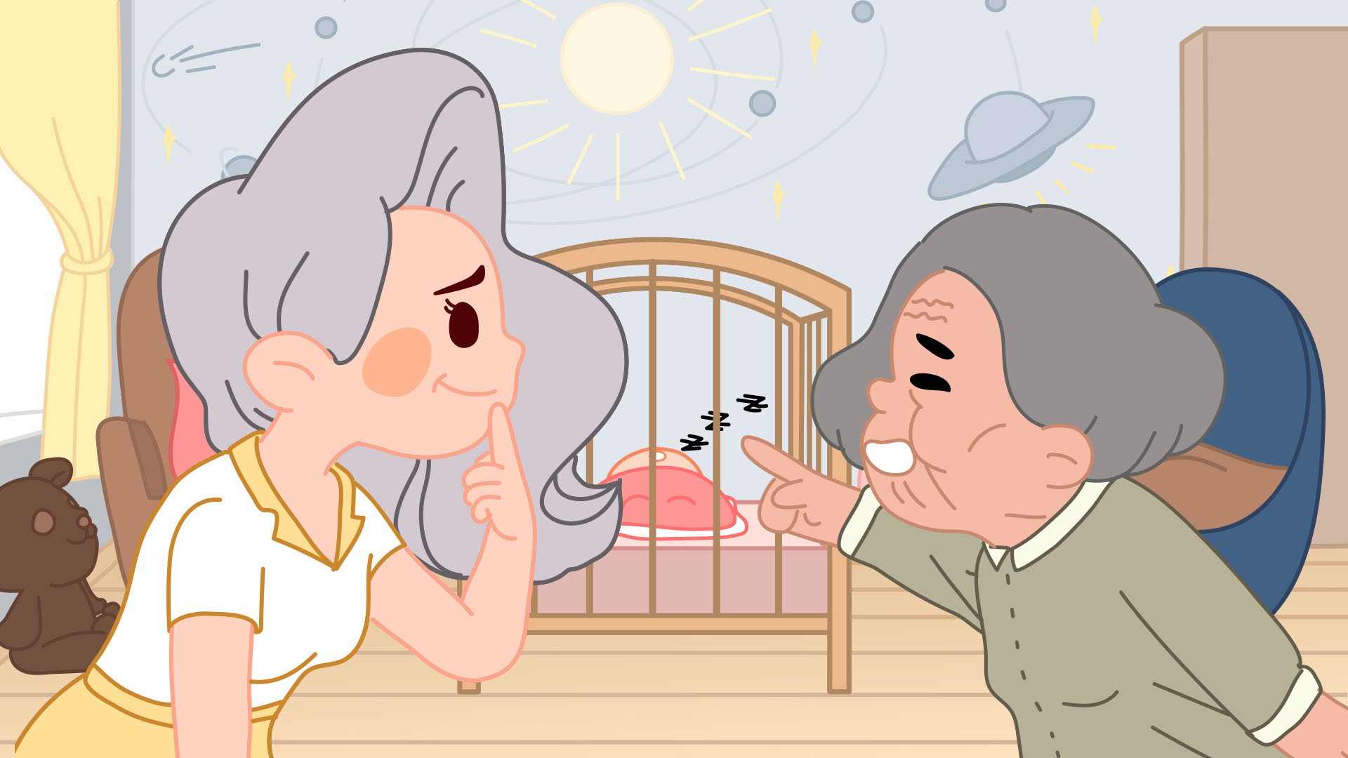 宝宝不睡觉妈妈崩溃,宝宝不睡整夜觉怎么安慰妈妈