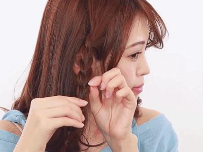 超随意的一款编发简单好学,超简单的日常编发手残党看过来