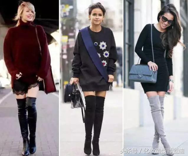 过膝长靴怎么穿比较好看,过膝长靴怎么搭配更好看冬季