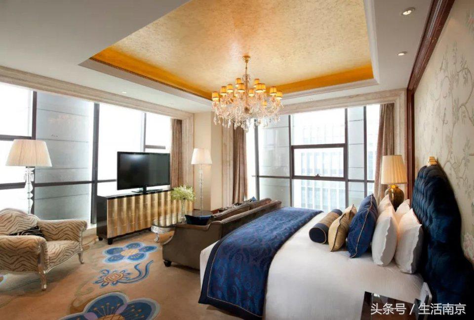 南京超豪华的五星级套房,南京卧室奢华高档