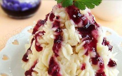 蓝莓山药香甜软绵,大情人和小情人