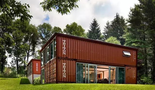 8个集装箱变身独立别墅,超实用的集装箱别墅