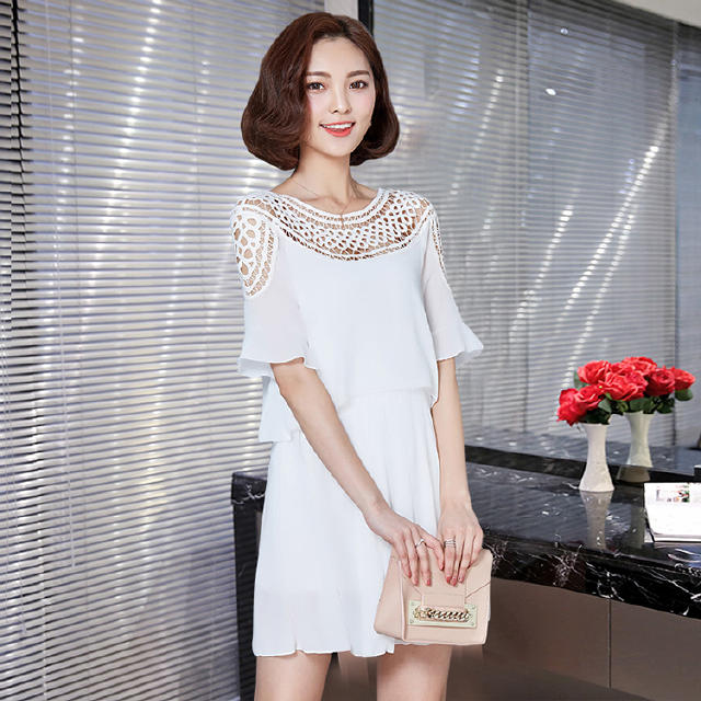 清凉透气雪纺穿上显气质显年轻,透气轻薄的雪纺裙子