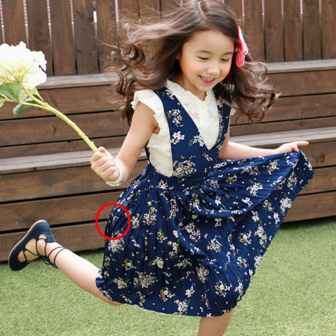 女宝牛仔背带裙亲子装,森系背带裙穿搭宝宝